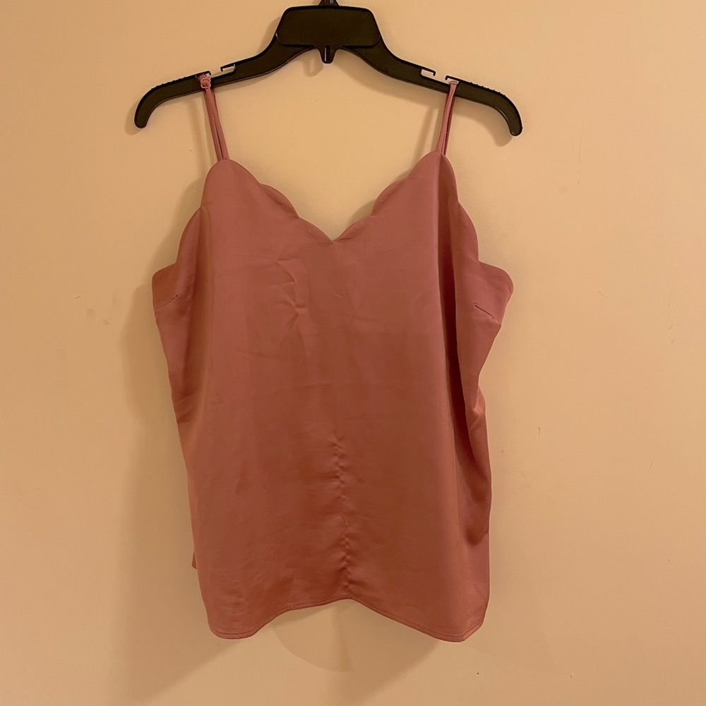 Polyester (silky) tank top